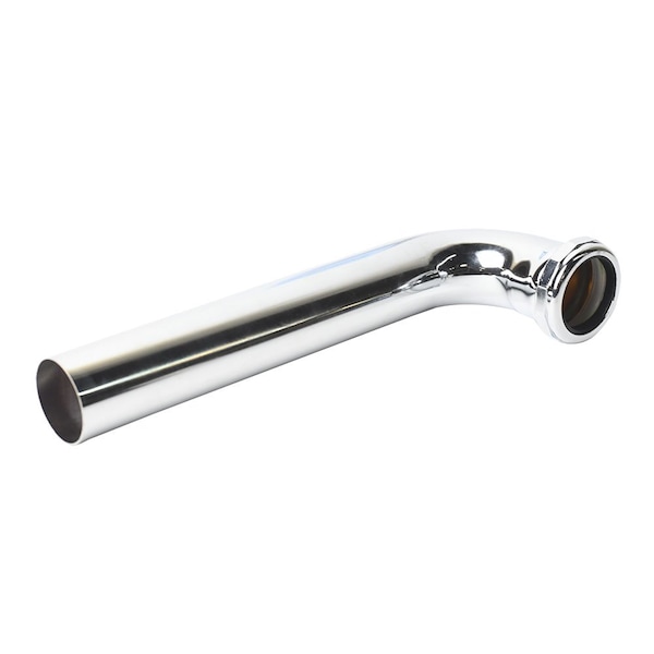 Thrifco Plumbing 22 Gauge 1-1/2 Inch x 9-1/2 Inch Chrome Plated Brass Waste Bend 4400658 - main